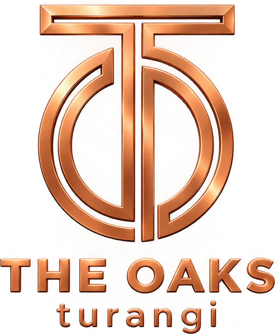 The Oaks Turangi logo